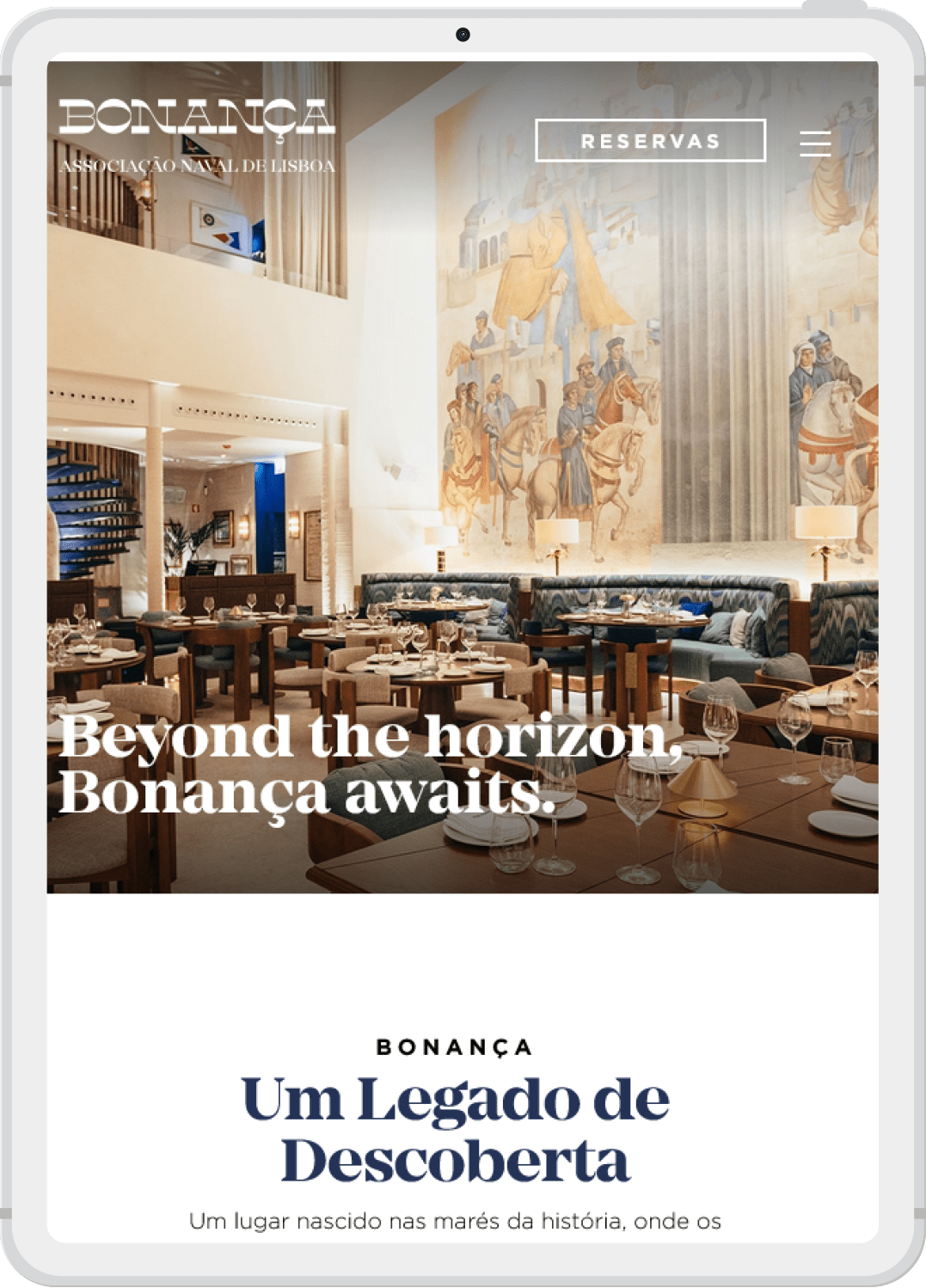 Bonança - Criação de website