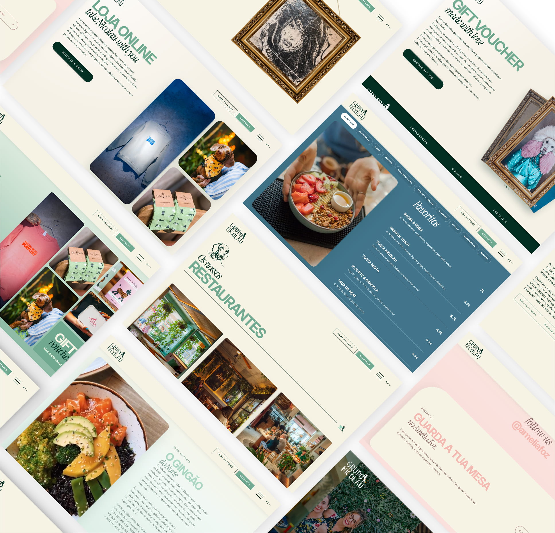Grupo Nicolau - Criação de website